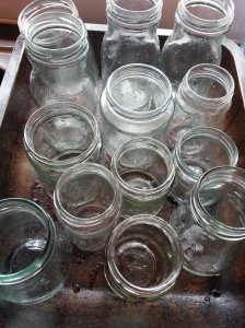 sterilising jars